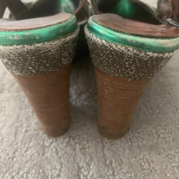 Miss Sixty Platform Sandals Size 39 - Picture 3 of 9